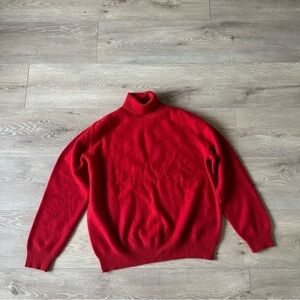 Grant Thomas 100% Cashmere Sweater Ted Turtleneck Sz L